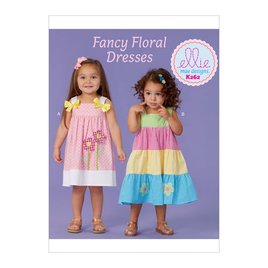 Kwik Sew Schnittmuster K0262 Kleinkind Kleid
