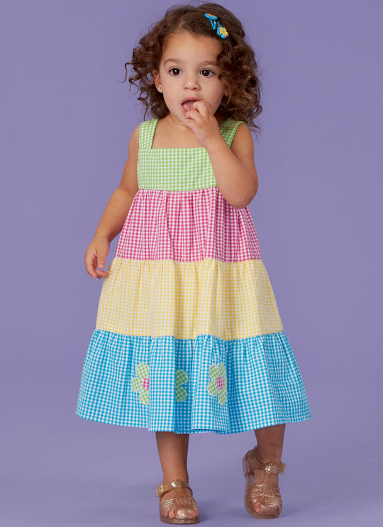Kwik Sew Schnittmuster K0262 Kleinkind Kleid