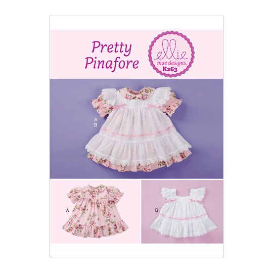 Kwik Sew Schnittmuster K0263 Baby Kleid