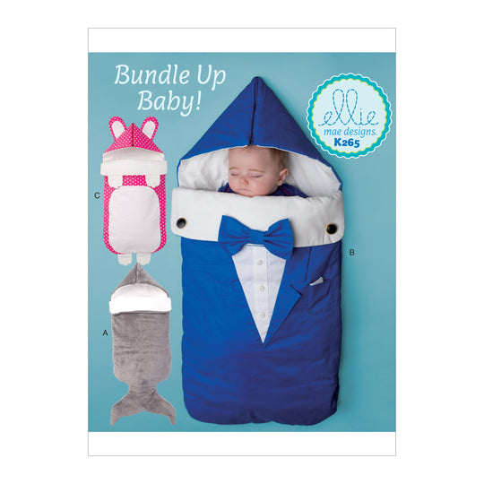 Kwik Sew Schnittmuster K0265 Baby Schlafsack