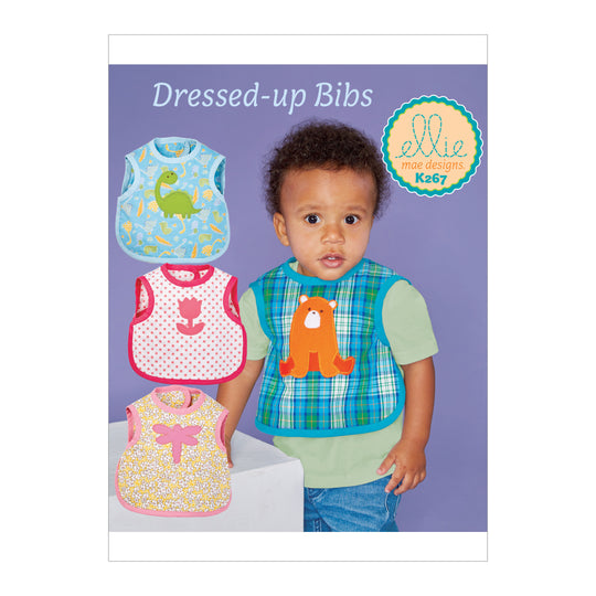 Kwik Sew Schnittmuster K0267 Baby Schlabberlätzchen
