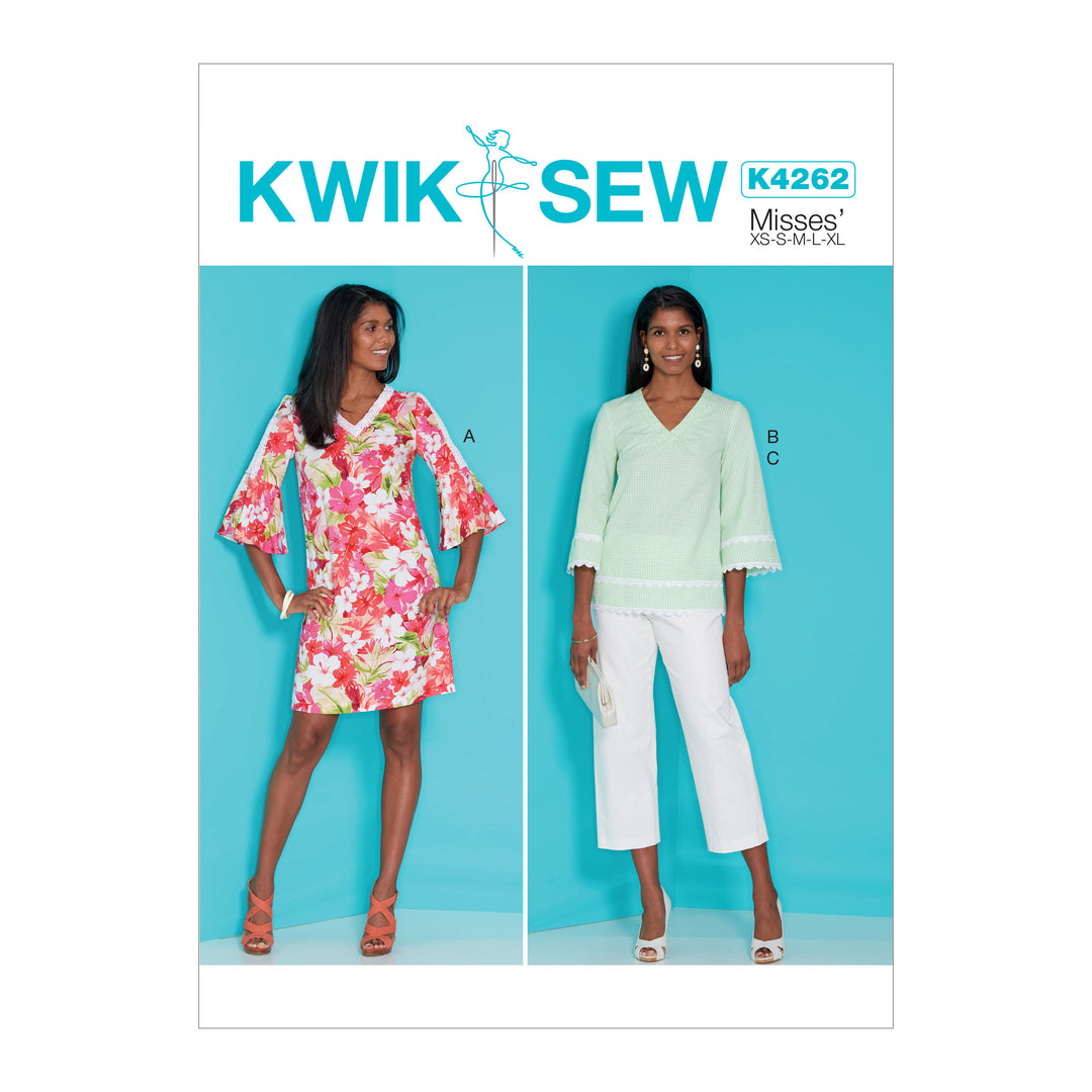 Kwik Sew Schnittmuster K4262 Damen Kleid