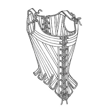 McCalls Schnittmuster M2003 Historisches Korsett 