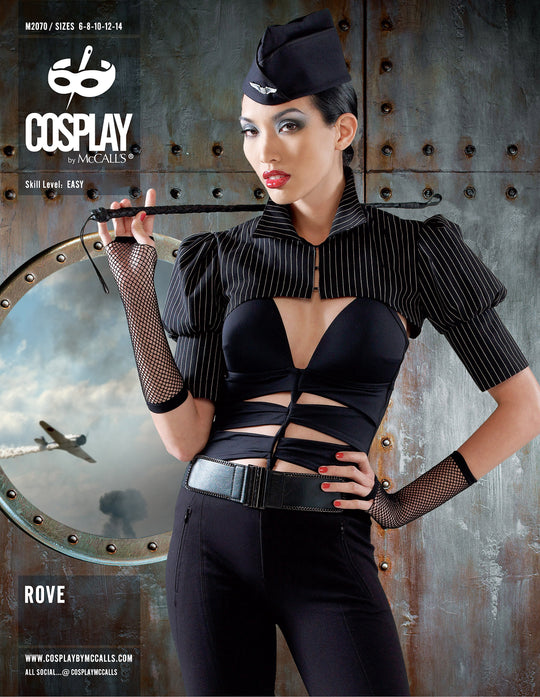 McCalls Cosplay Schnittmuster M2070 Damen Bolero Jacke