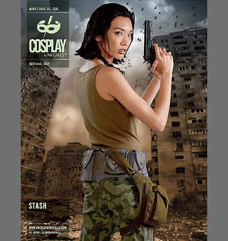 McCalls Cosplay Schnittmuster M2071 Gürtel und Beutel