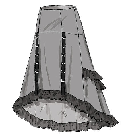 McCalls Cosplay Schnittmuster M2072 Burlesque Rock