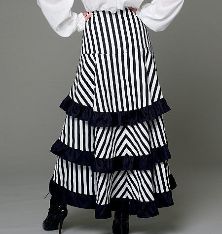 McCalls Cosplay Schnittmuster M2072 Burlesque Rock