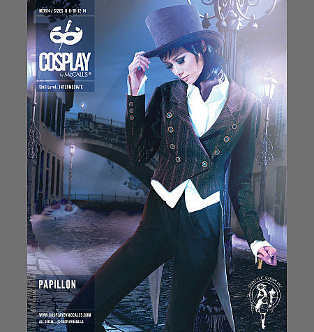 McCalls Cosplay Schnittmuster M2084 Damen Mantel