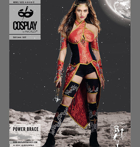McCalls Cosplay Schnittmuster M2102 Damen Top Rock