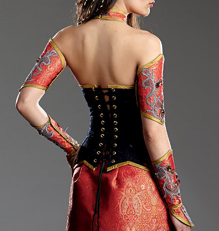 McCalls Cosplay Schnittmuster M2102 Damen Top Rock