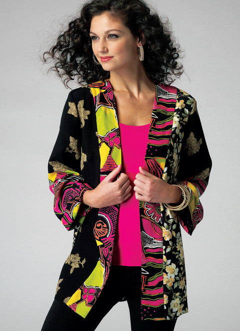 McCalls Schnittmuster M7132 Lässige Damenjacke von Melissa Watson / Palmer Pletsch