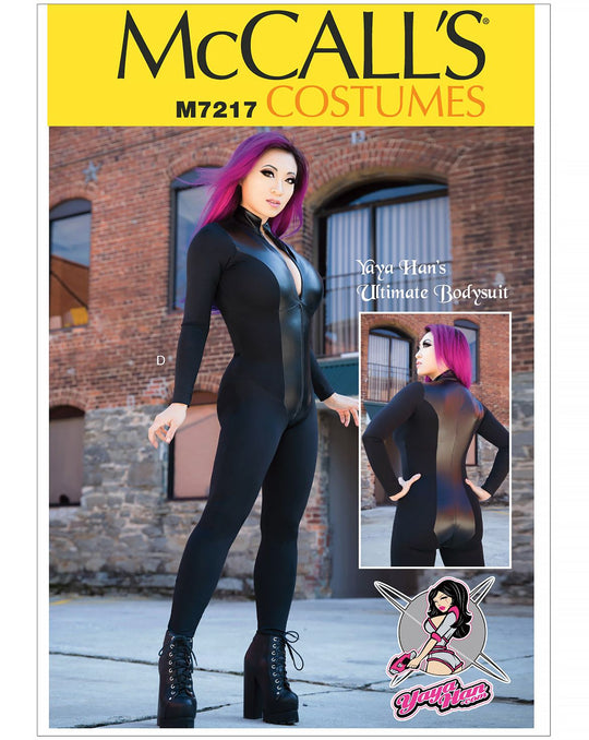 Patron de couture McCalls M7217 Combinaison Costume Femme
