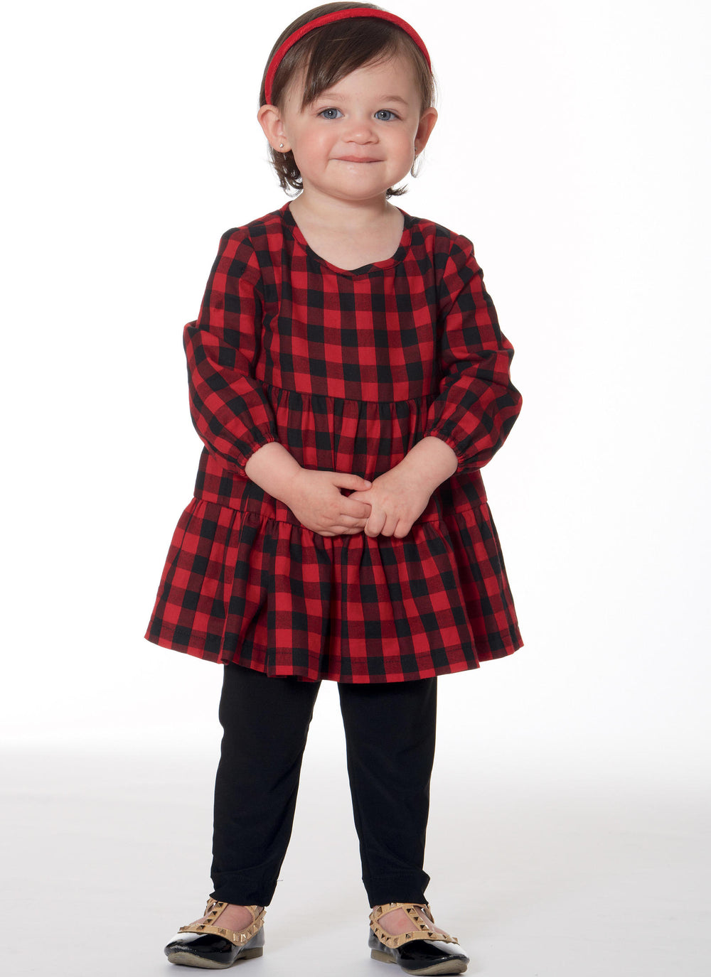 McCalls Schnittmuster M7458 Kleinkind Kleid Top Leggins