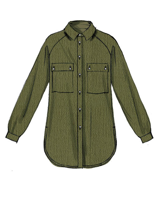 McCalls Schnittmuster M7472 Damen Top