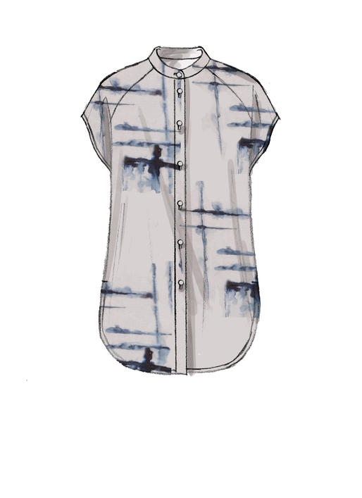 McCalls Schnittmuster M7472 Damen Top