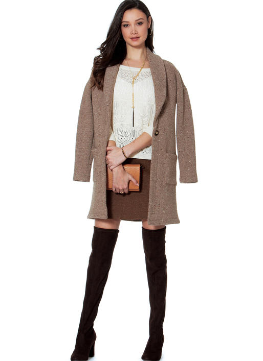 McCalls Schnittmuster M7476 DamenJacke