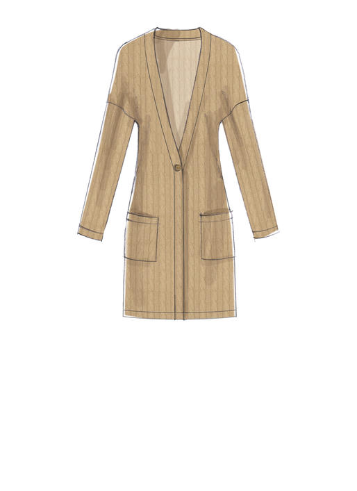 McCalls Schnittmuster M7476 DamenJacke