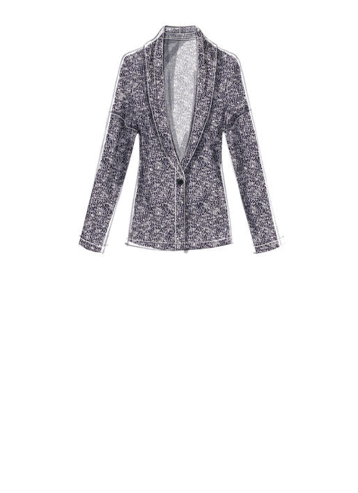 McCalls Schnittmuster M7476 DamenJacke