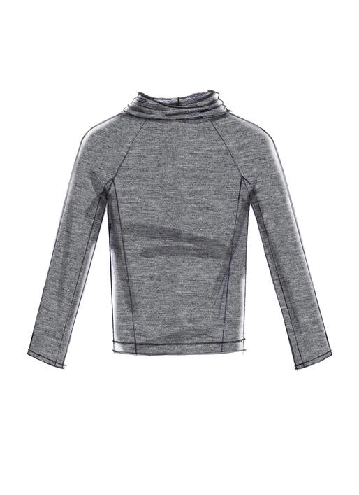 McCalls Schnittmuster M7486 Herren Top Pullover Hose