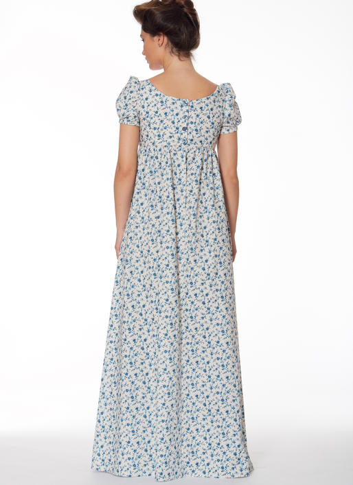 McCalls Schnittmuster M7493 Damen Kostüm Bodenlanger Mantel & Kleid & Jacke