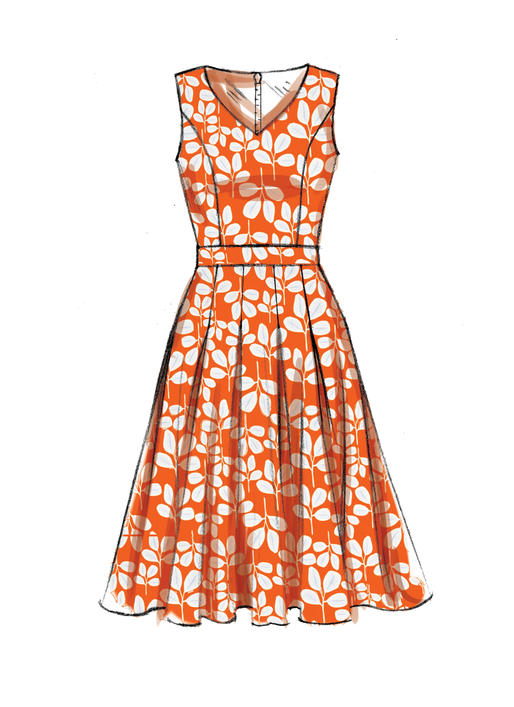 McCall's Sewing Pattern M7714 Misses' Dress