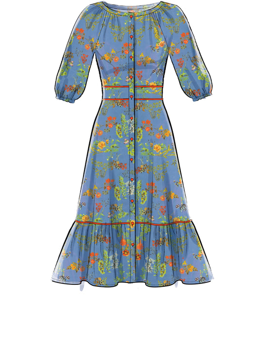 McCalls Schnittmuster M7925 Damen Kleid