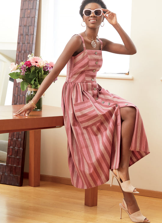 McCalls Schnittmuster M7950 Damen Kleid