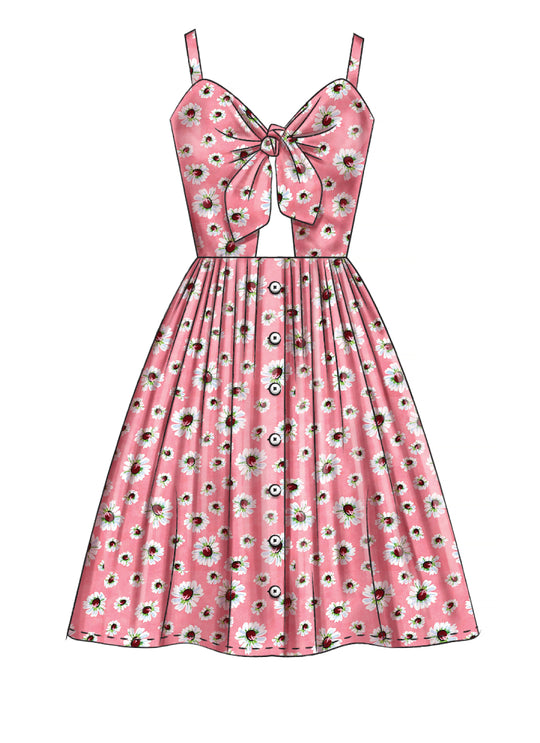 McCalls Schnittmuster M7950 Damen Kleid