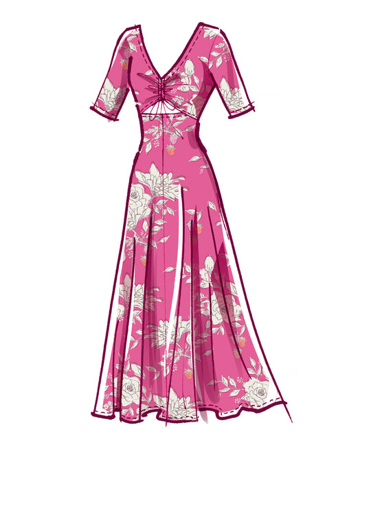McCalls Schnittmuster M8253 Damen Kleid
