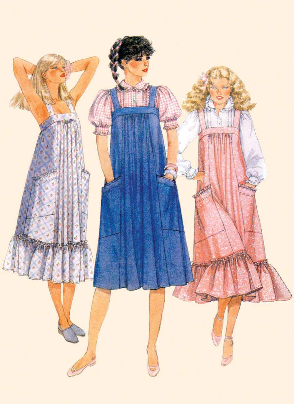 McCalls Schnittmuster M8318 Damen Oberteile und Kleid