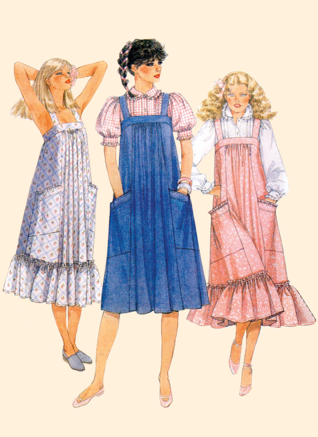 McCalls Schnittmuster M8318 Damen Oberteile und Kleid