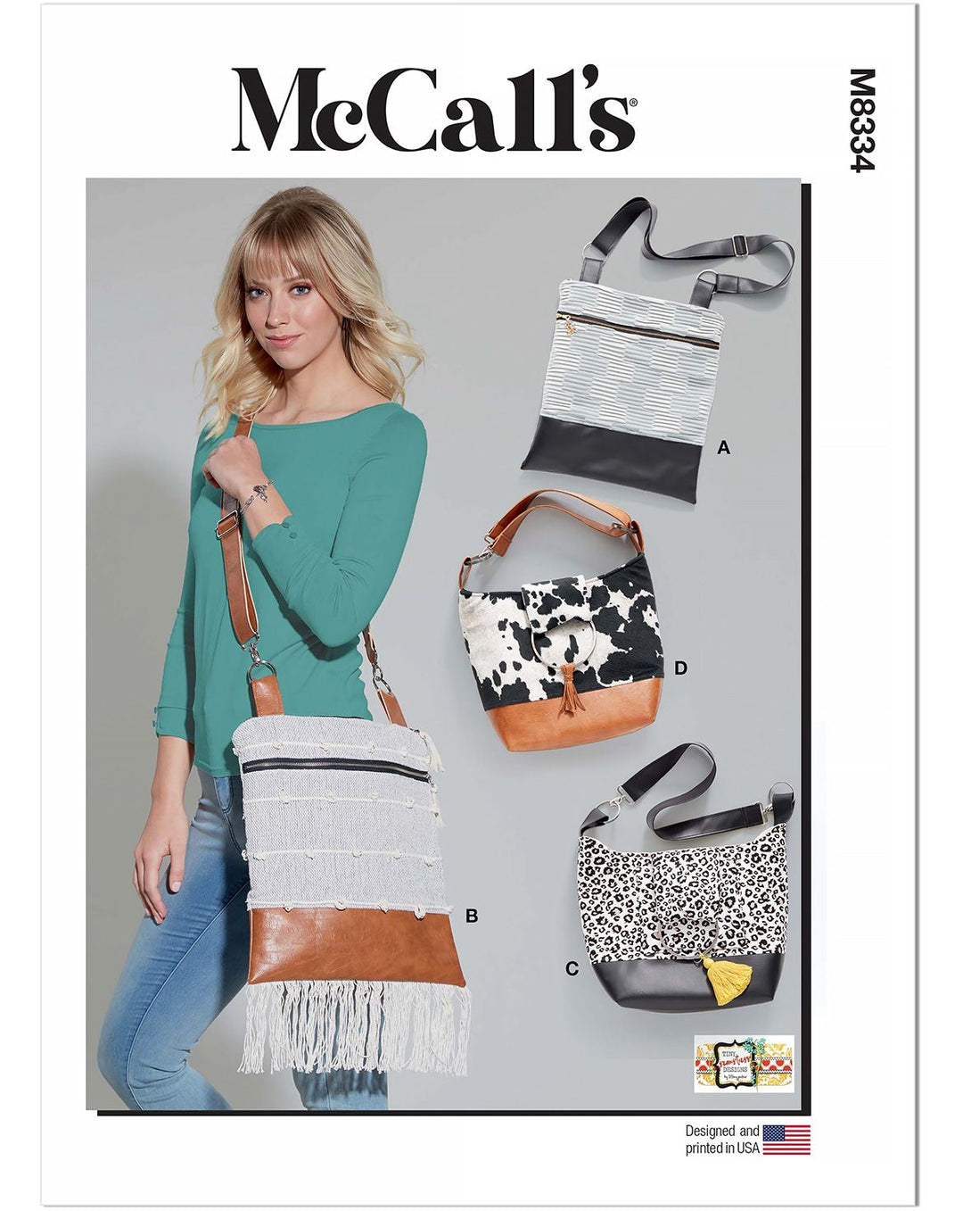 McCall's Patron M8334 Sac pour femmes