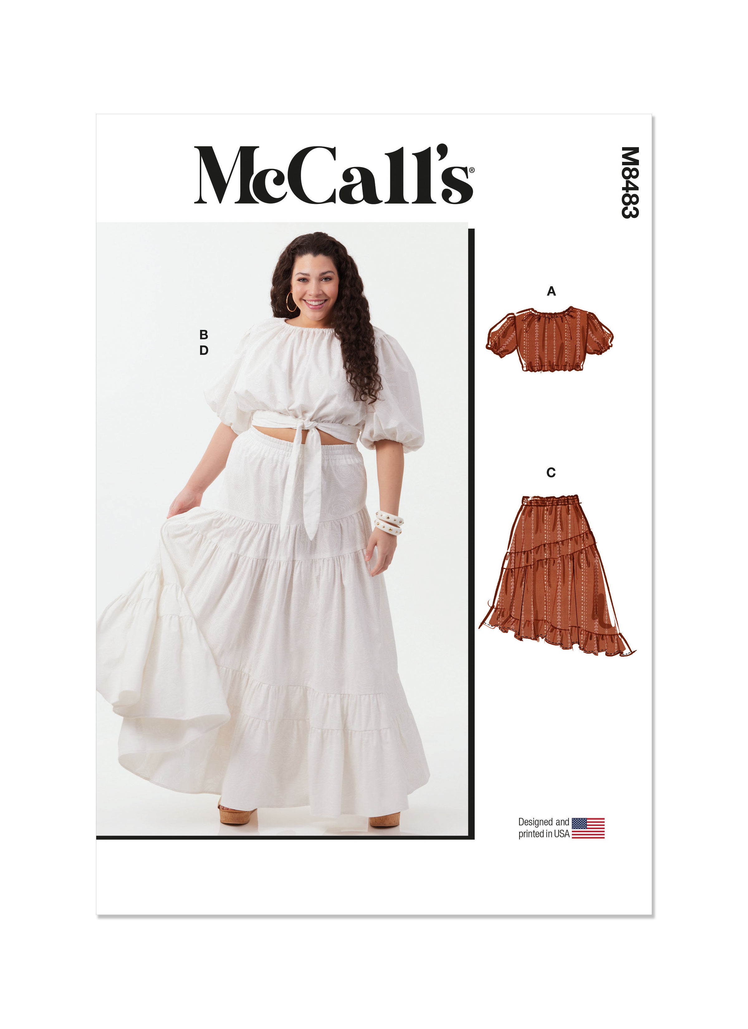 McCall's sewing pattern M8483W2 – Schnittmuster-Online