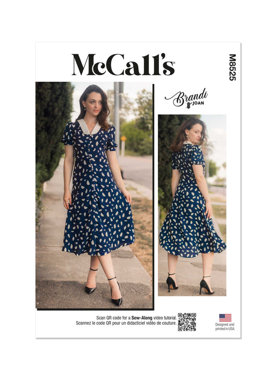 McCalls Schnittmuster M8525 Damen Kleid
