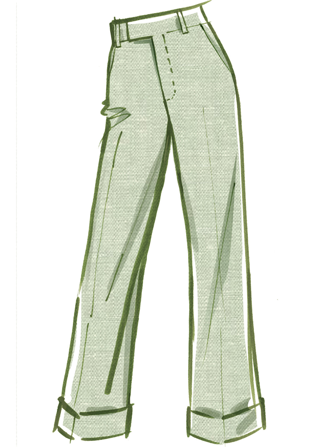 McCalls Schnittmuster M8527 Damen Hose