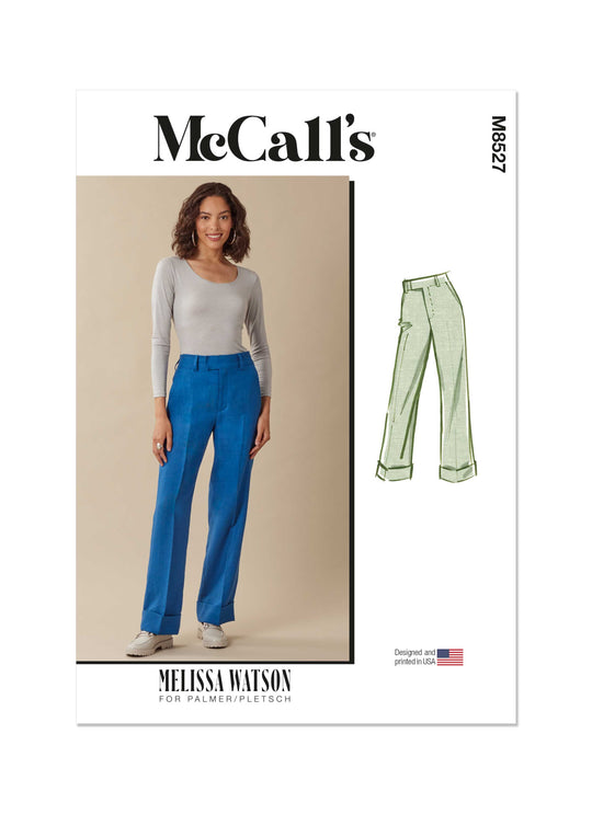 McCalls Schnittmuster M8527 Damen Hose