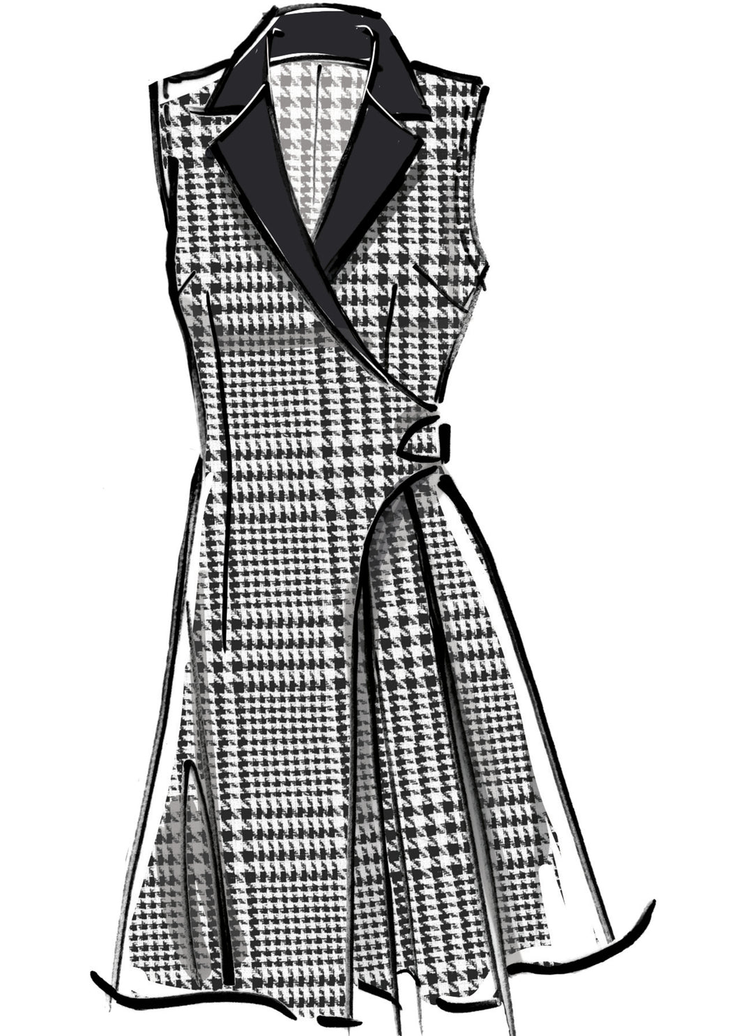 McCalls Schnittmuster M8528 Damen Kleid