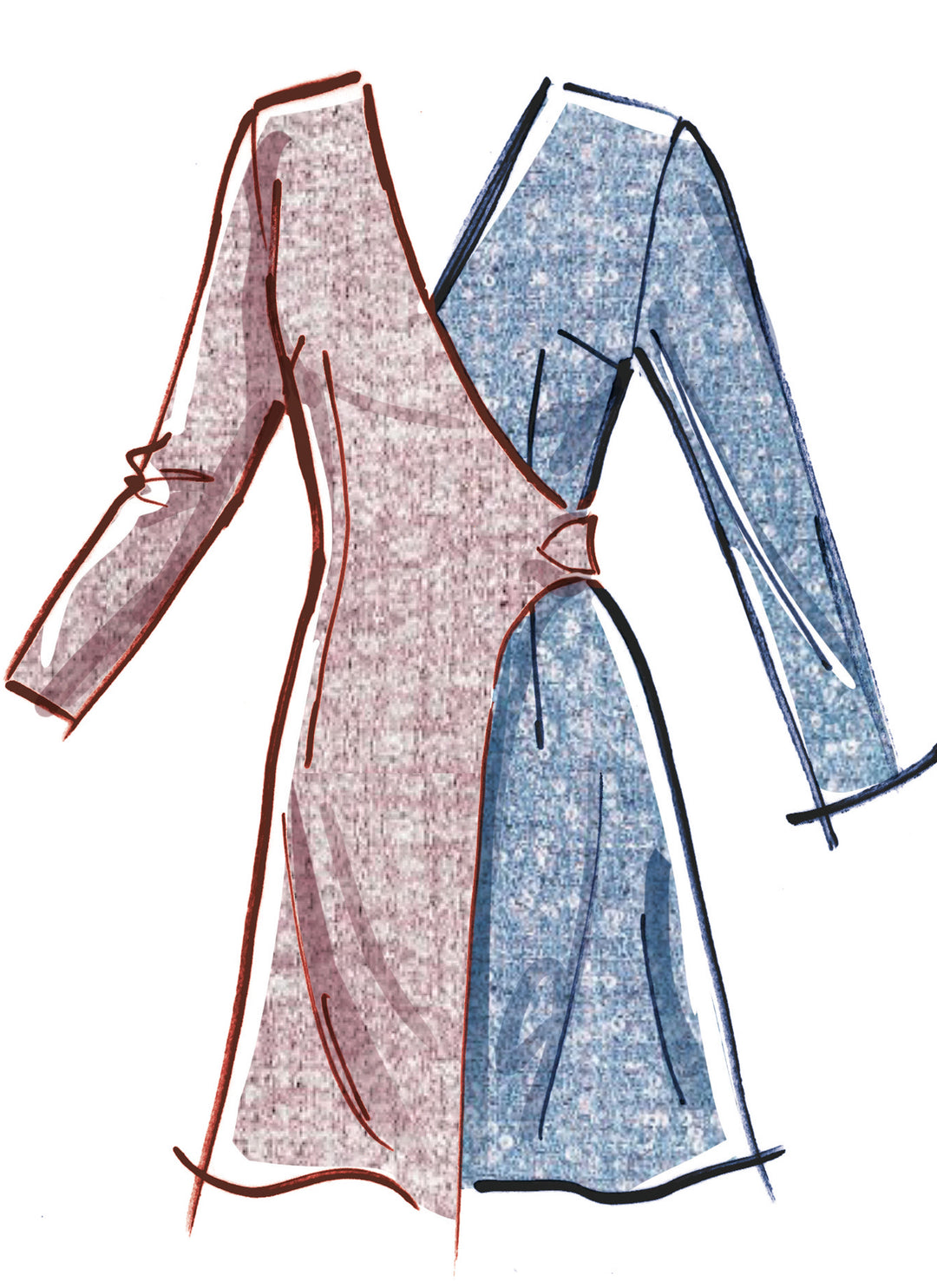 McCalls Schnittmuster M8528 Damen Kleid