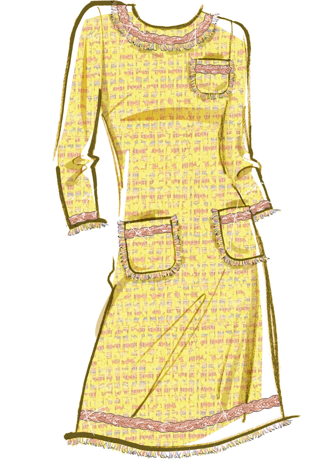 McCalls Schnittmuster M8529 Damen Kleid