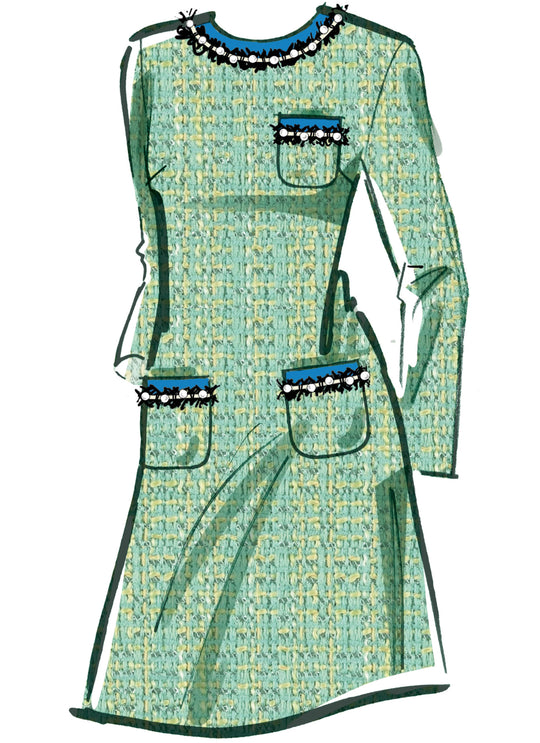 McCalls Schnittmuster M8529 Damen Kleid