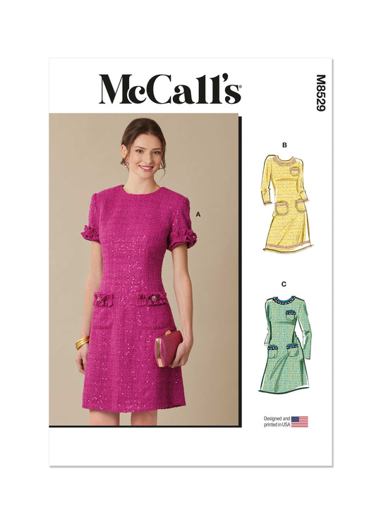McCalls Schnittmuster M8529 Damen Kleid