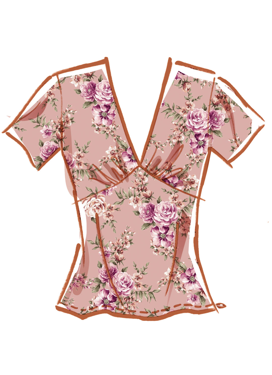 McCalls Schnittmuster M8530 Damen Top