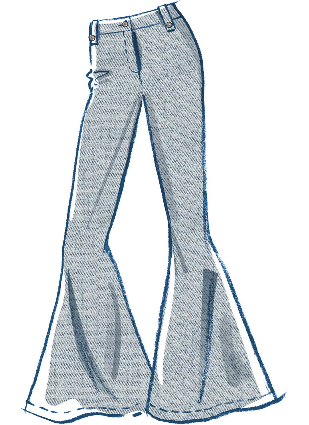McCalls Schnittmuster M8531 Damen Rock/Hose