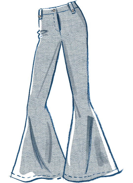 McCalls Schnittmuster M8531 Damen Rock/Hose