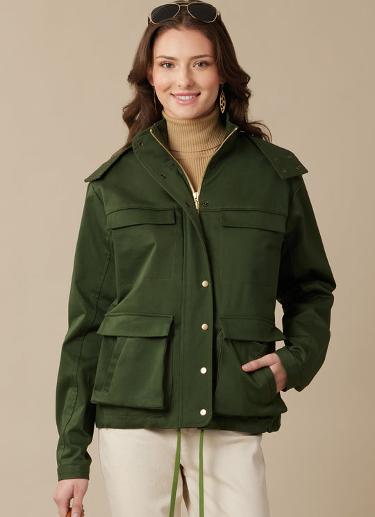 McCalls Schnittmuster M8532 Damen Jacke