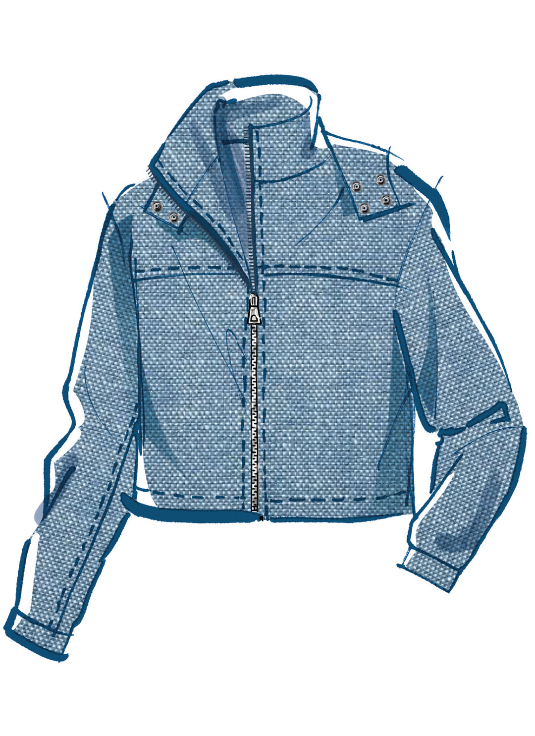 McCalls Schnittmuster M8532 Damen Jacke