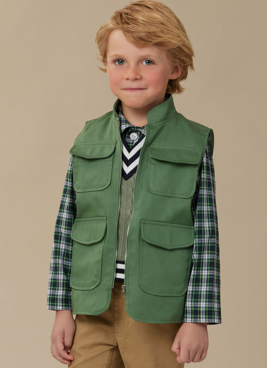 McCalls Schnittmuster M8537 Kinder Top