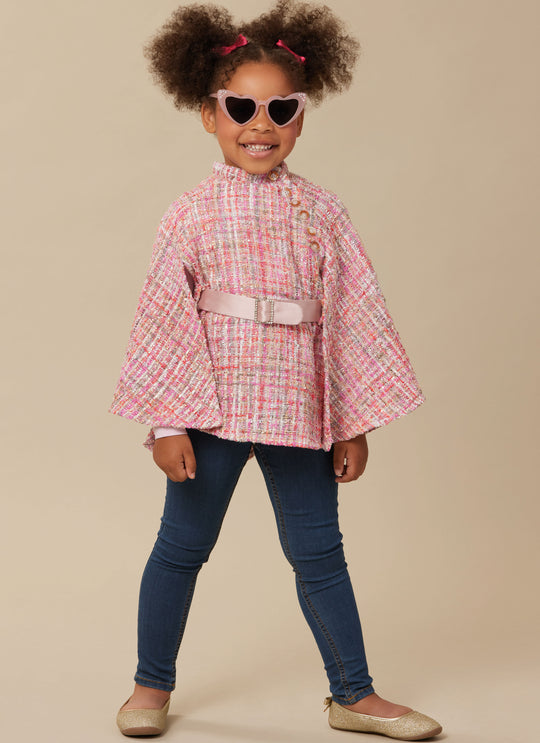 McCalls Schnittmuster M8538 Kinder Jacke