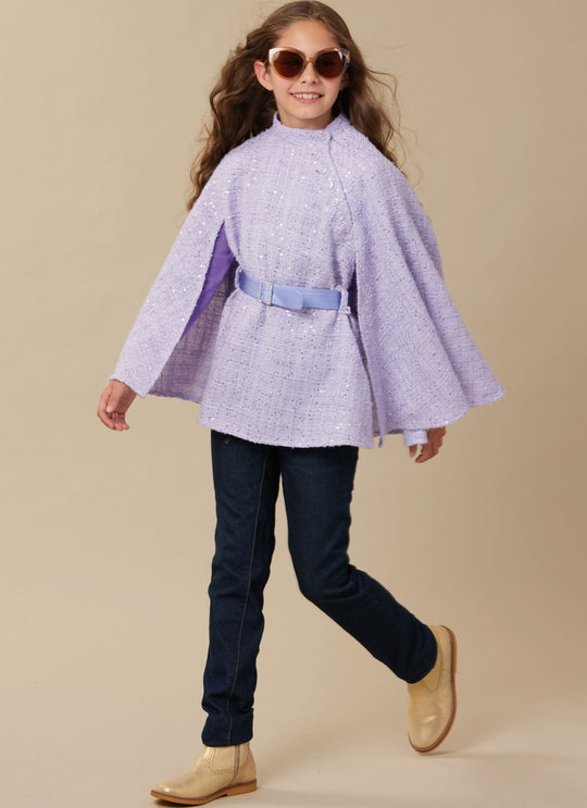 McCalls Schnittmuster M8538 Kinder Jacke