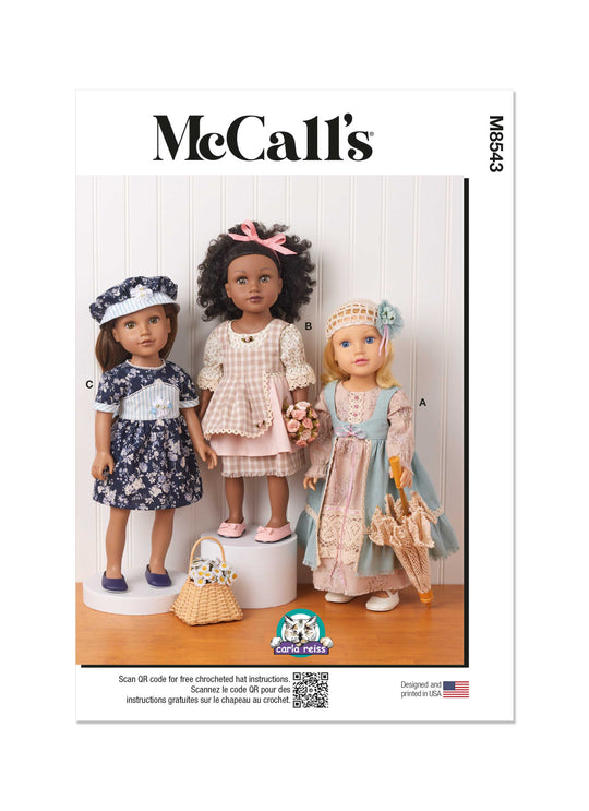 McCalls Schnittmuster M8543 Accessoires